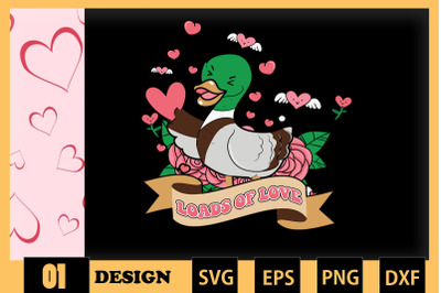 Loads Of Love Duck Farm Valentine