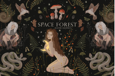 Space forest
