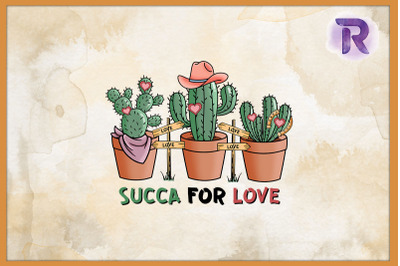 Succa for Love Western Valentine