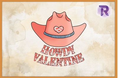 Howdy Valentine Hat Western Valentine