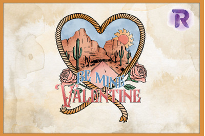 Be Mine Valentine Western Valentine