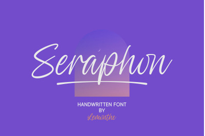 Seraphon - Handwritten Font
