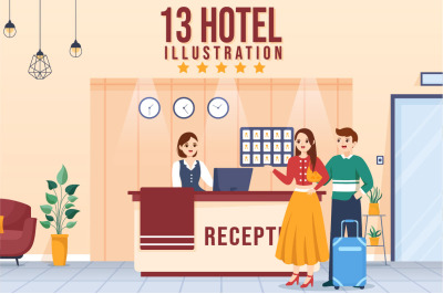 13 Hotel Illustration