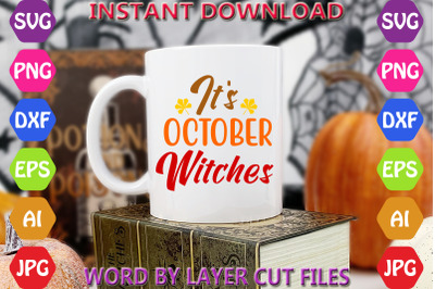 It&#039;s october witches crafts