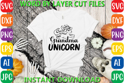 Grandma unicorn crafts