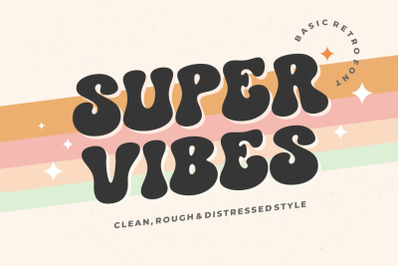 Super Vibes - Retro Font