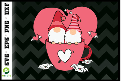 Gnome Coffee Love Valentine