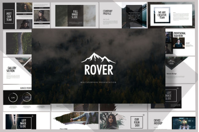 Rover Adventure - Forest Powerpoint Template