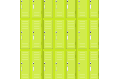 Locker seamless pattern for gym or college