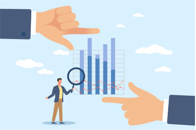 Research business development data by scaling down, review of statisti