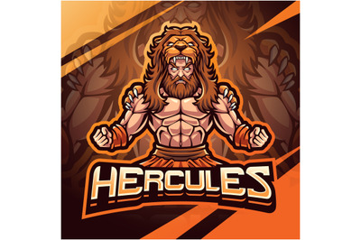 Heracles esport mascot logo design