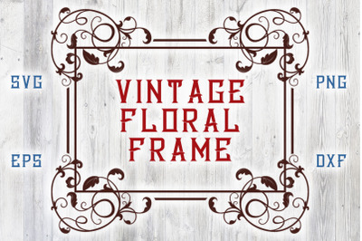 Vintage Frame SVG