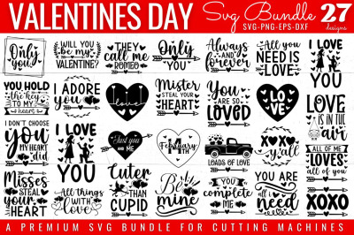 Valentines Day SVG Bundle