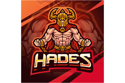 Hades esport mascot logo design