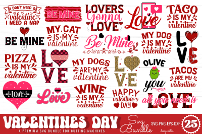 Valentines Day SVG Bundle