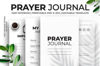 Prayer Journal KDP Interior