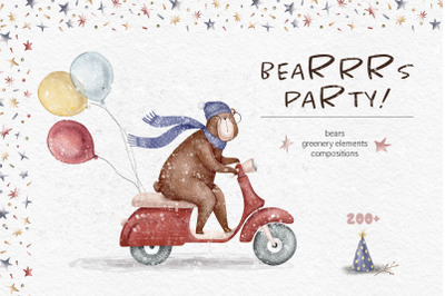 Bears Party- Christmas Collection