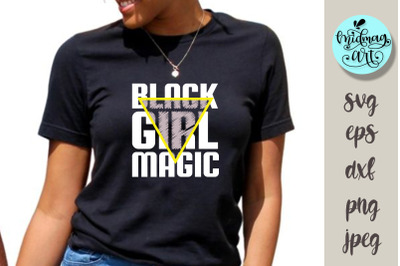 Black girl magic svg&2C; melanin cut file