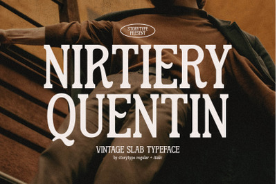 NIRTIERY QUENTIN Typeface