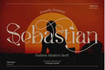 Sebastian Fashion Modern Serif
