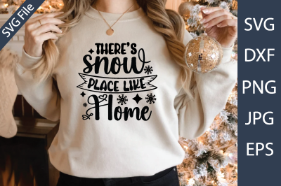 There&#039;s snowplace like home