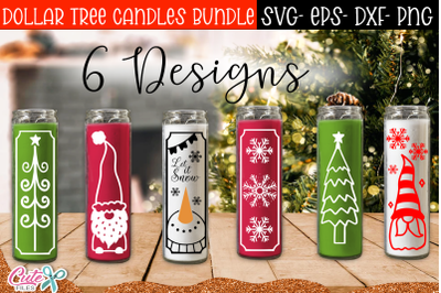Dollar Tree Candles SVG bundle vol 1