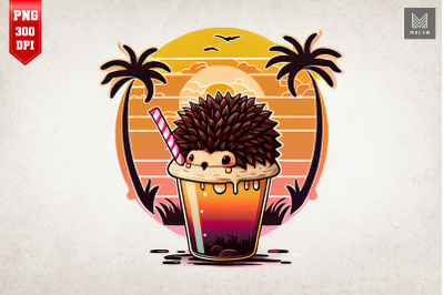 Cute Hedgehog &amp;amp; Soft Drink 2