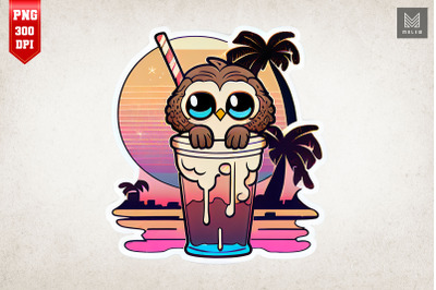 Cute Owl &amp;amp; Cocoa Milkshake