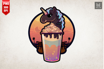 Cute Unicorn &amp;amp; Soft Drink Milkshake