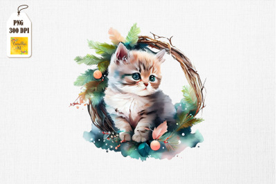 Cute Watercolor Cat