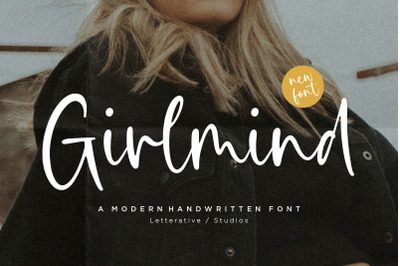 Girlmind Modern Handwritten Font