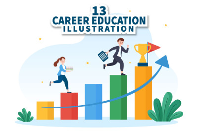 13 Career Education Illustration