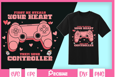 Video Game Love Game Controller