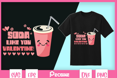 Soda like you Valentine Fastfood