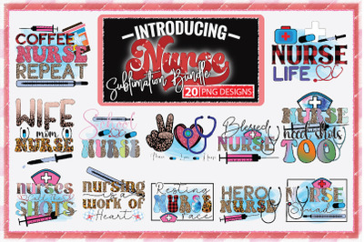 Nurse Sublimation Bundle