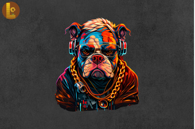 Badass Gangster Pitbull