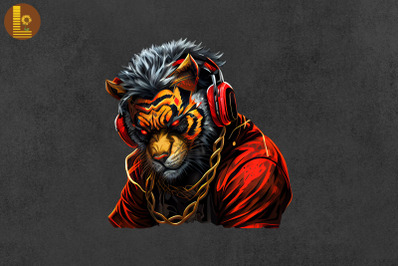 Badass Gangster Tiger