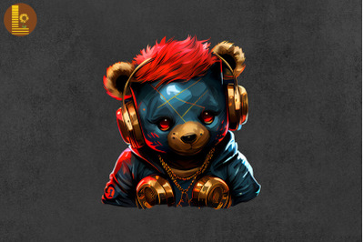 Badass Gangster Baby Bear