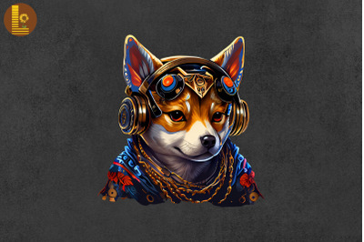 Badass Gangster Shiba Inu