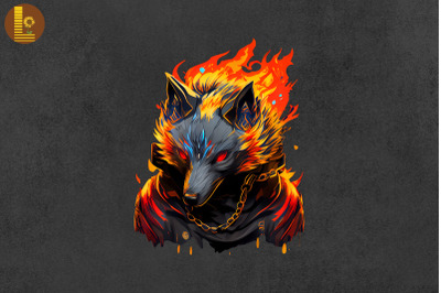 Badass Gangster Fire Fox