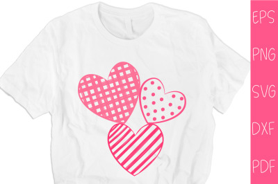 Valentines Hearts sublimation. Valentine&#039;s Hearts T- shirt