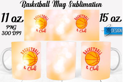 Basketball Mug Quotes Sublimation | Coffee 11 Oz | 15 Oz Mug