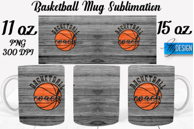 Basketball Mug Quotes Sublimation | Coffee 11 Oz | 15 Oz Mug