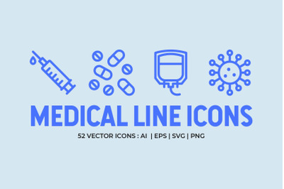 Medical Line Icons