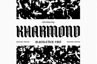 Kharmond Blackletter Font