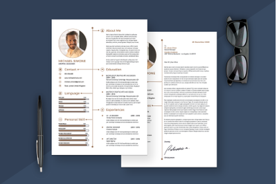 Minimalist Resume &amp; Cover Letter Template