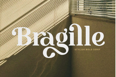 Bragille - Stylish Bold Serif