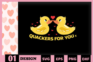 Quackers for you Duck Valentine