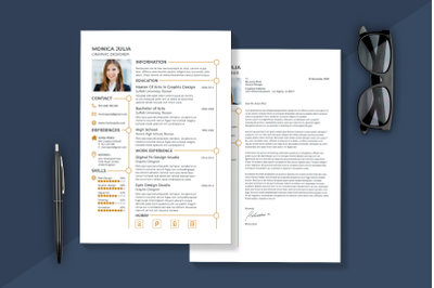 Minimalist Resume &amp; Cover Letter Template
