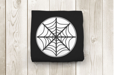 Spiderweb Circle | Applique Embroidery